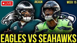 PHILADELPHIA EAGLES VS SEATTLE SEAHAWKS LIVE STREAM WEEK 15 REACTION HIGHLIGHTS SCORES MNF LIVE [upl. by Crespi]