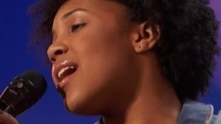 Louis Tomlinson Hits GOLDEN BUZZER for Jayna Brown on AGT 2016 [upl. by Leavy]