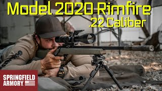 Brand New Springfield Armory Model 2020 Rimfire 22 Caliber 8 different types of AmmoFull review [upl. by Ydaj]