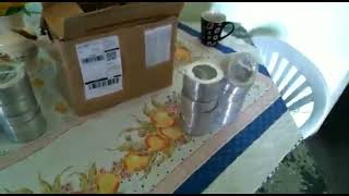 Unboxing de Forminhas de Empadas [upl. by Yardna]