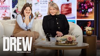 Martha Stewart Reacts to Big Surprise from New Jersey Hometown  The Drew Barrymore Show [upl. by Annaiv]