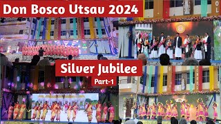 Silver Jubilee  Don Bosco school kokar ranchi ashwiniminj [upl. by Hgielak875]