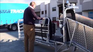 Gallagher Sheep Handler Auto Weigh Demonstration [upl. by Medin]