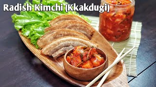 THE BEST Cubed Radish Kimchi Kkakdugi  Korean Dish  Vegetable Recipe  Jumongs Kitchen Ep 8 🎧 [upl. by Can]