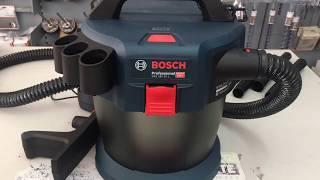 Bosch GAS 18V10 L NEW VACUUM CLEANER [upl. by Direj395]