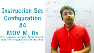 Microprocessor Lecture 13  Instruction Set of 8085 4 MOV M Rs  by Er Pawan Chandani [upl. by Lacram]