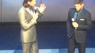 Jensen Ackles and Jared Padalecki CW Upfronts 2014 [upl. by Mala257]