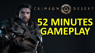 CRIMSON DESERT GAMEPLAY 52 MINUTES 4K [upl. by Phare661]