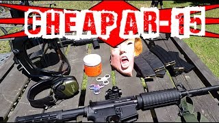 299 Cheap AR15 Kit Keeps on Shootin [upl. by Anniram]