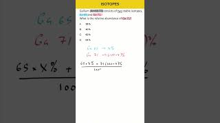 S 122 Isotopes [upl. by Atilrak]