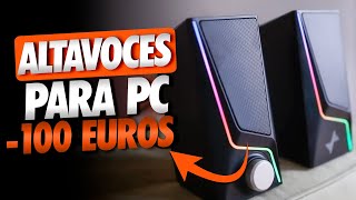 Los Mejores Altavoces para PC por menos de 100 Euros 2025 ✅ Las opciones MÁS RECOMENDADAS [upl. by Palla]