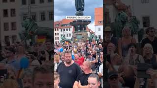 🇩🇪 0607 Freiberg  2400 Menschen beim AfD Bürgerdialog [upl. by Fax]