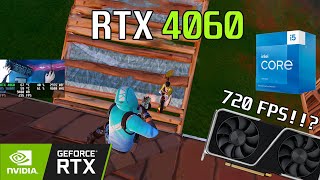 🚀 RTX 4060  i5 13400F · LOW Meshes · FORTNITE Competitive Settings [upl. by Aitsirhc639]