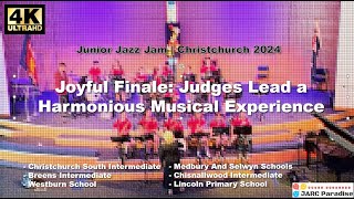 Joyful Finale Judge led a harmonious musical experience tgt  Junior Jazz Jam  Big Band Festival [upl. by Enaled]