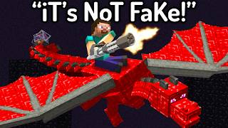 The Most HILARIOUS FAKE Minecraft Speedruns EVER [upl. by Mcconaghy]