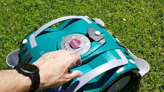 Ambrogio L60 Elite Zucchettiil robot taglierba senza filo robot lawn mower review [upl. by Sumedocin505]