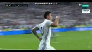 Gol de James Rodriguez Real Madrid 2 3 Barcelona [upl. by Imer]