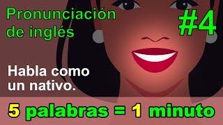 Aprende a pronunciar 5 palabras en inglés en 1 minuto Parte 4 tomorrow meat head rice room [upl. by Nnaacissej409]