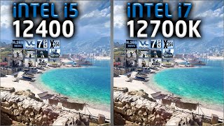 Intel i5 12400 vs i7 12700K Benchmarks – 15 Tests 🔥 [upl. by Symons919]