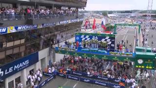 The 83rd Edition of the 24 Hours of Le Mans Podium  LMP2 Category [upl. by Eisnyl133]