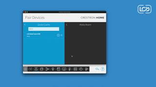 LCD IR APP for Crestron Home Displays [upl. by Yromem32]