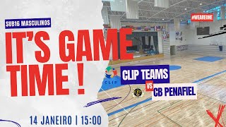 CLIP Teams vs CB Penafiel  Sub16 Masculinos [upl. by Gutow]