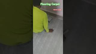 Flooring Carpet flooring carpet carpetinstallation diyflooring homeimprovement youtubeshorts [upl. by Reine803]