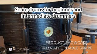 Tama Metalworks Woodworks and Imperialstar Snare Drums [upl. by Einnalem]