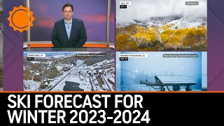 Ski Forecast for Winter 20232024  AccuWeather [upl. by Papotto514]