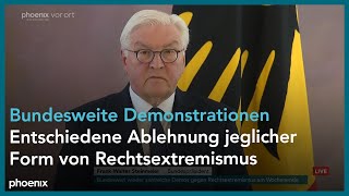 Steinmeier zum gesellschaftlichen Zusammenhalt [upl. by Yaner588]