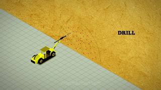 Drill amp blast tunnel construction explained in 60 seconds [upl. by Ciaphus]