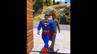 Superman Becomes The Principal of Spidermans SCHOOL in GTA 5 😱 shorts [upl. by Anyad]