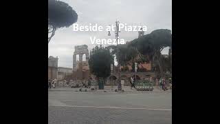 Beside at monumento Piazza Venezia Rome Italy [upl. by Gnilyam]