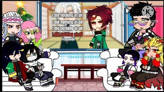 Hashiras React To quotI Did Nothing At Allquot •ORIGINAL• Tanjiro Angst [upl. by Nebe]