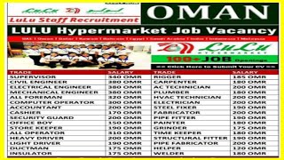 Jobs In Oman 🇴🇲 2024 ¦¦ Fresher Can Also Apply This Job ¦¦ After Visa Payment ¦¦ Oman Jobs [upl. by Remington]