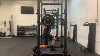 Barbell Bottoms Up Split Squat [upl. by Mavilia]