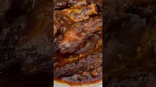 BBQ BEEF RIBS 😋 BBQBEEFRIBS GROCERYCHATS WHATSFORDINNER JENITABFWELLWISHESGROCERYHAULS [upl. by Nibur652]