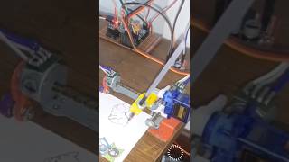 Arduino CNC machine arduino cncmachine arduinoproject [upl. by Anillek700]