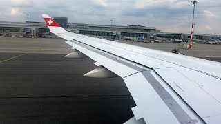 FLYING THE AMAZING SWISS AIRBUS A220  Bombardier C Series CS100 Takeoff at Warsaw Airport [upl. by Eramal251]