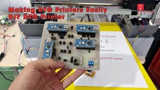 Making DTG Printers Easily  DIY DTG Printer [upl. by Disharoon]