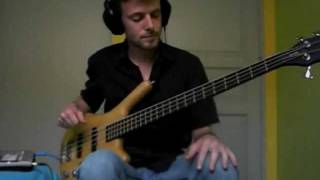 Jamiroquai Space Cowboy Bass Cover [upl. by Necila]