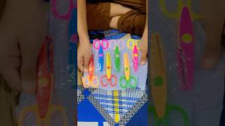 Let’s unbox hoatzin trendy scissors   craftsupplies music alibi song [upl. by Aicsile101]