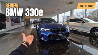 2024 BMW 330e PHEV Review  Exterior Interior Infotainment and Practicality [upl. by Lyrred169]