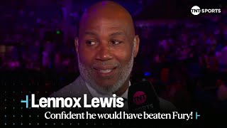 😅 quotI WOULD HAVE BEATEN TYSON FURYquot Boxing legend Lennox Lewis in fine form ahead of FuryNgannou 🇸🇦 [upl. by Spooner]