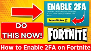 How to Enable 2FA on Fortnite StepbyStep  Keep Your Account Secure [upl. by Dniren]