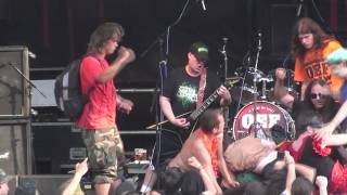 PUTRID PILE Live At OEF 2011 [upl. by Rimola874]