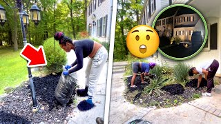 WE FINALLY DID YARD WORK TOGETHER  I CANT BELIEVE THIS HAPPENED [upl. by Desdamonna]