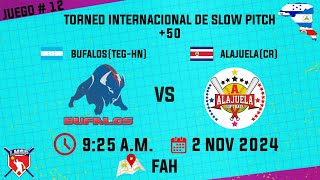 JUEGO 12 BUFALOS VS ALAJUELA LMSP  TEGUCIGALPA  HONDURAS [upl. by Charmane]