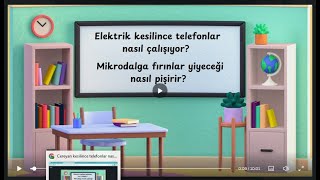 Elektrik kesilince telefonlar nasıl çalışıyor Mikrodalga fırınlar yiyeceği nasıl pişirir [upl. by Eelasor]