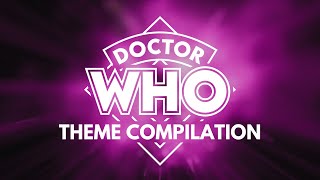 Doctor Who Theme Compilation  60 Years 1963  2024 [upl. by Ailil]